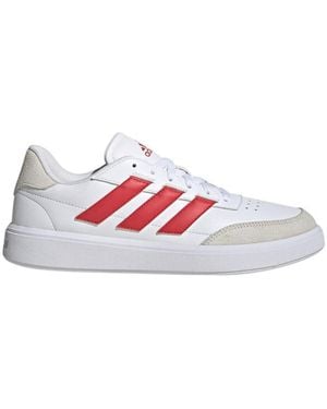 adidas Baskets Baskets Courtblock cuir synthétique - Blanc