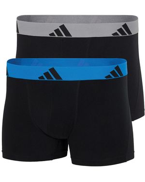 adidas Boxers Boxers, Lot De 2, Active Flex Cotton - Bleu