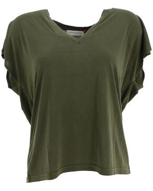 La Petite Etoile T-shirt Marcellina bis kaki mc tee - Vert