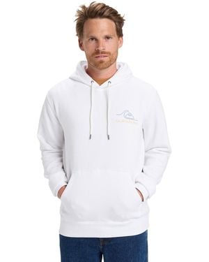 Quiksilver Sweat-shirt Light Waves - Blanc