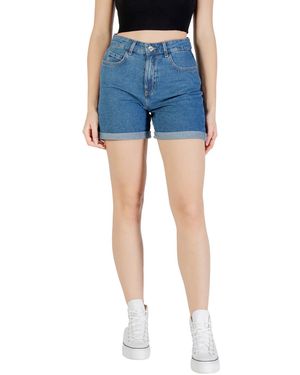 ONLY Short VEGA HW MOM SHORTS NOOS 15230571 - Bleu