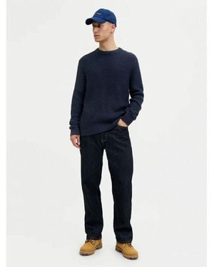 Jack & Jones Pull 12287594 Global-Sky Captain - Bleu