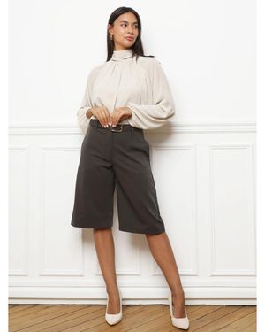La Modeuse Short Shorts Pour Femme - Blanc