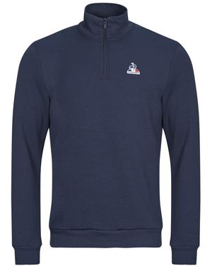 Le Coq Sportif Felpa Ess Halfzip N°1 M - Blu