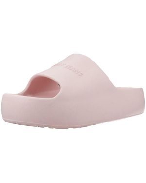 Tommy Hilfiger Claquettes Chunky Pool Slide Ess - Rose