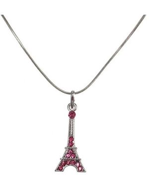Sc Crystal Collier BP010 rose - Métallisé