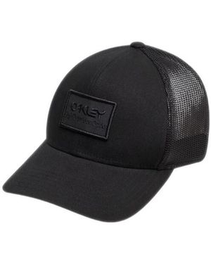 Oakley Casquette B1B HDO PATCH TRUCKER - BLACKOUT - Unique - Noir