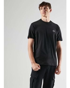 Ma Strum T-shirt T-shirt iconique SS - noir de jais