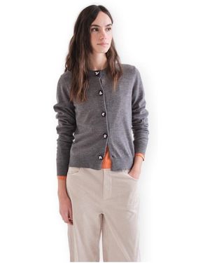 Compañía Fantástica Pull Compañia Fantástica Cardigan 10318 - Marron