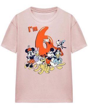 Mickey Mouse And Friends T-shirt TV25366 - Rose