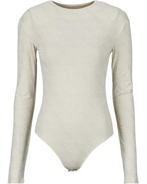 Guess Body's Ls Teodora Logo - Grijs