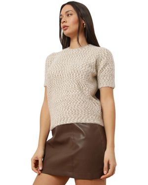 La Modeuse Pull Pulls pour - Taupe - Marron