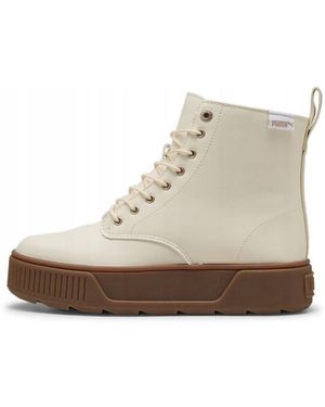 PUMA Hoge Sneakers Karmen - Naturel