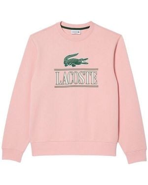 Lacoste Sweat-Shirt Gt19794 - Rose