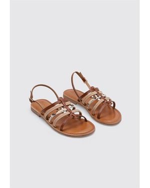 Limma Sandales plates EVANTS - Blanc