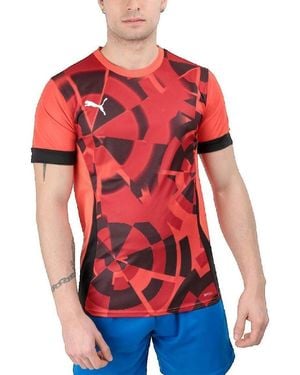 PUMA T-shirt T-shirt Individual Goal - Rouge