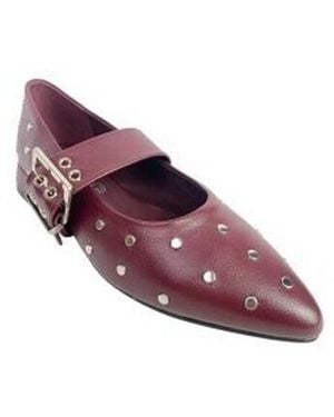 D'ANGELA Ballerines Chaussure bordeaux 29003 ddn - Violet