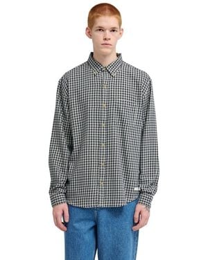 Element Chemise Button Down Regular Flannel - Gris