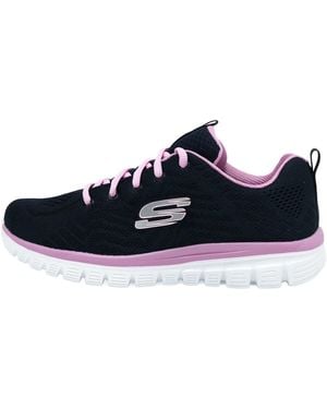 Skechers Baskets Graceful-Get Connect - Bleu