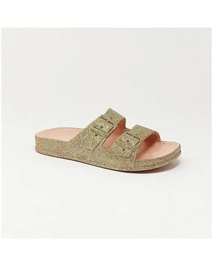 CACATOES Mules Sandale Trancoso Nude - Blanc