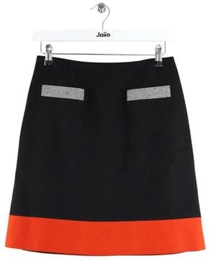 Paule Ka Jupes Mini jupe en laine noire