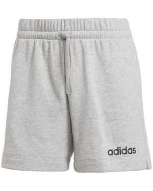 adidas Short Linear French Terry - Gris