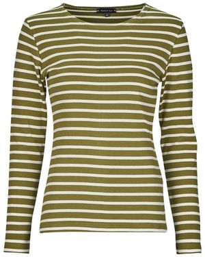 Armor Lux T-Shirts A Maniche Lunghe Mariniere Ml - Verde