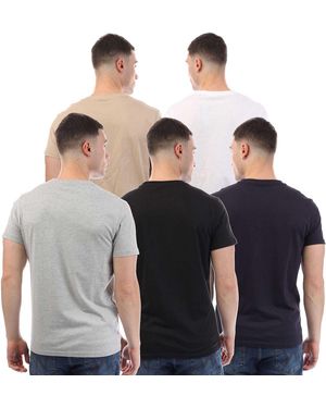 Duck and Cover T-shirt Frankinz - Bleu