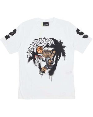 DISCLAIMER T-shirt Maglietta Uomo Basketball Tee White - Blanc
