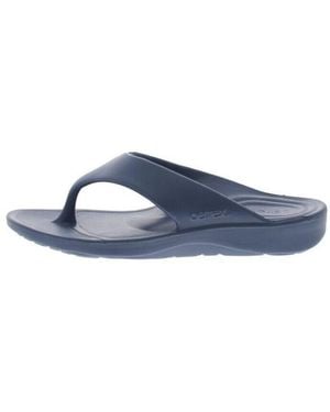 Aetrex Tongs Maui Flips - Bleu