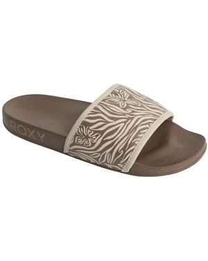 Roxy Claquettes Slippy Iv - Gris