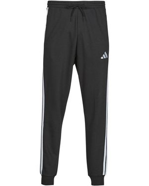 adidas Trainingsbroek Essentials 3-Stripes Fleece Joggers - Zwart
