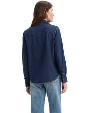 Levi's Chemise Ultimate Western - Bleu