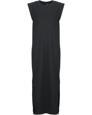 Pieces Lange Jurk Pcchilli Summer Sl Ank Dress - Zwart