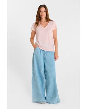Le Temps Des Cerises T-shirt T-shirt ona - Bleu