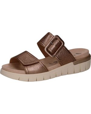 Caprice Sabots Mules - Marron