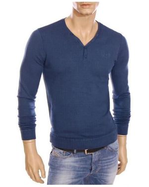 Kaporal Pull Pull Borag Medium Blue - Bleu