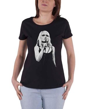 Debbie Harry T-shirt Open Mic - Noir