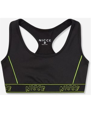 Nicce London Brassières de sport Carbon racerback bra - Noir