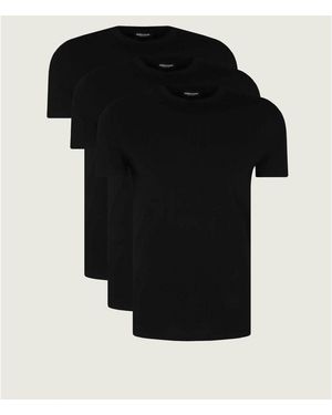 DSquared² T-Shirt Dcx390060 3 Pack T-Shirt-001 - Noir