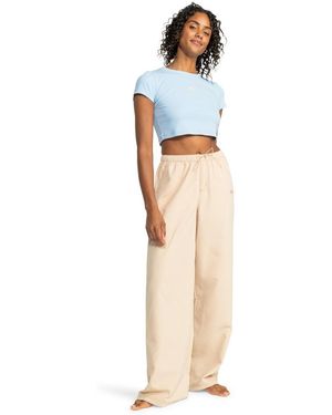 Roxy Pantalons large Active Collection - Bleu