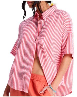 Roxy Chemise BEACHY NOSTALGIA STRIPE - Rose