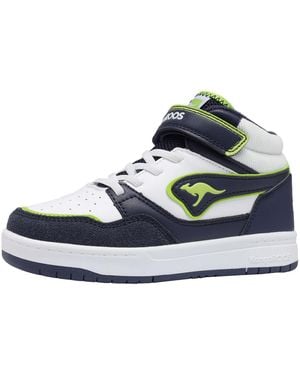Kangaroos Baskets Montantes K-Cp Dunkin Mid Ev - Bleu