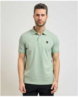 Refrigue Polo Polo en coton regular fit - Vert
