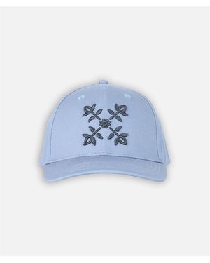 Oxbow Pet Geborduurde 4F Baseballpet Esgat - Blauw