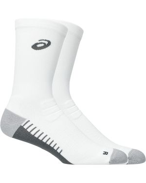 Asics Chaussettes De Sports Performance Run Crew Sock - Blanc