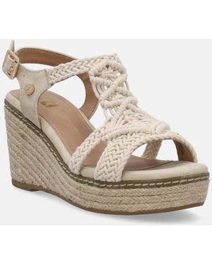 Xti Espadrilles SANDALO ZEPPA - Métallisé