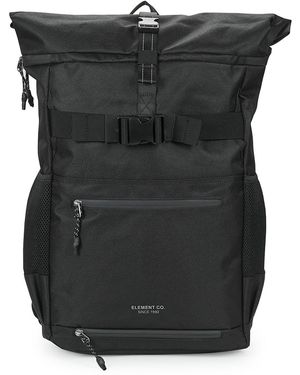 Element Zaini Ground Skate Roll Top - Nero