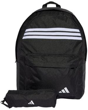 adidas Sac a dos Classic 3-stripes Horizontal - Noir
