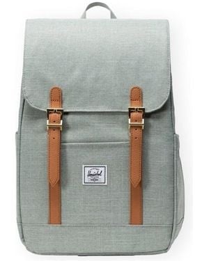 Herschel Supply Co. Sac a dos Retreat Small - Iceberg Green Crosshatch - Gris